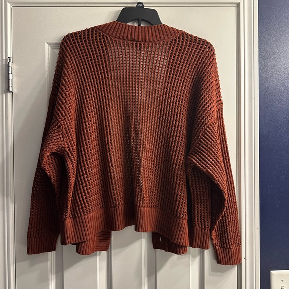Torrid Women's Warm Rust Sweater - Picture 2 of 3